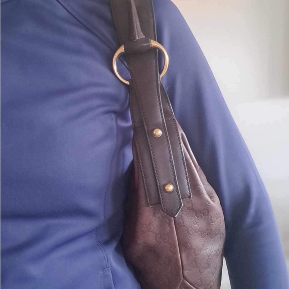 Authentic Gucci Guccissima Leather Hobo - Picture 10 of 11